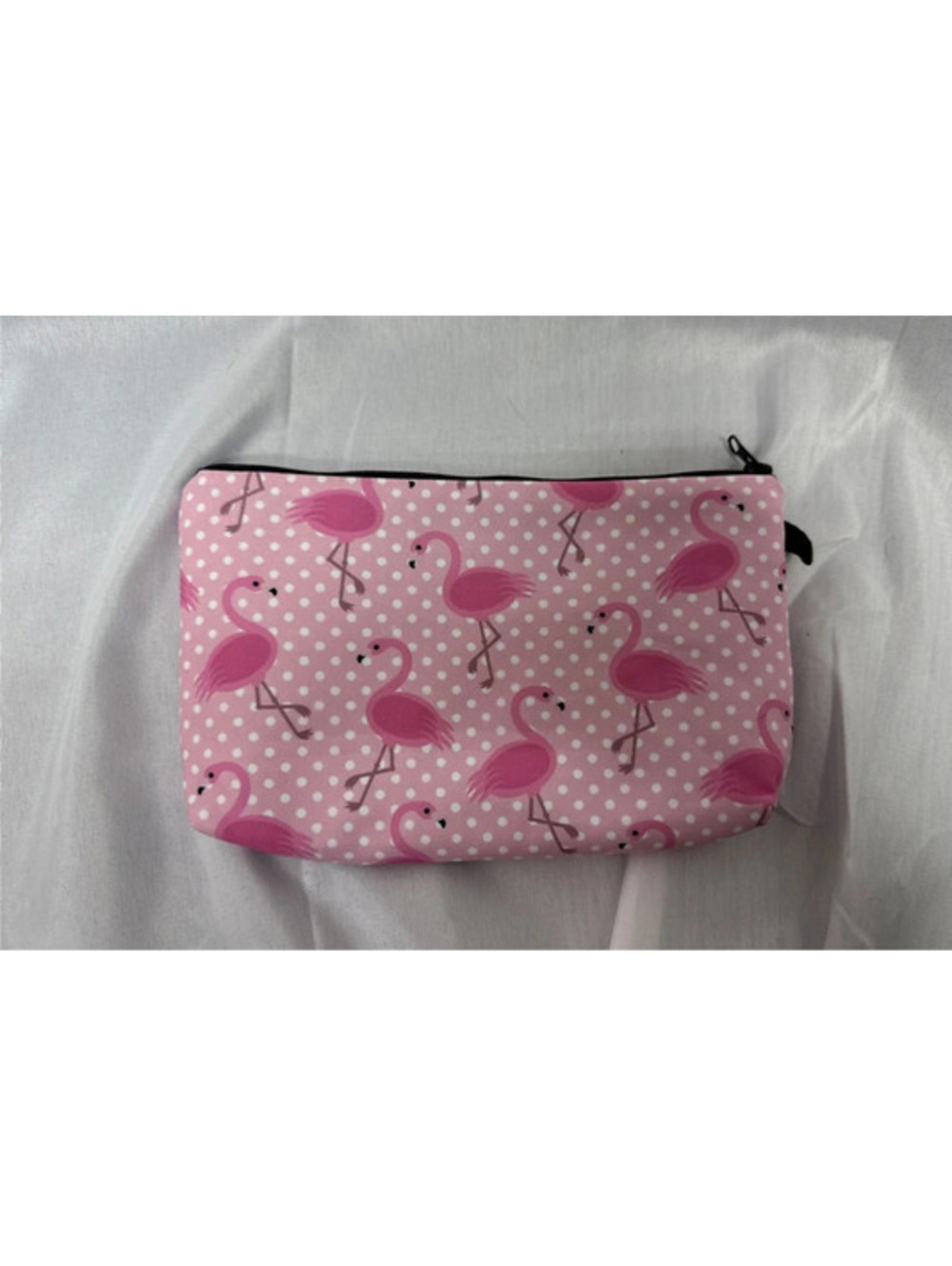 Pink flamingo makeup case